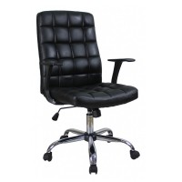 Кресло руководителя College BX-3619-1/Black экокожа черный