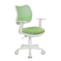 Кресло детское Бюрократ CH-W797/SD/CACTUS-GN сетка/ткань Зеленые кактусы