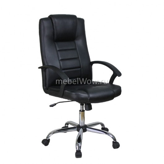 Кресло руководителя College BX-3375/Black экокожа черный
