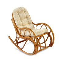 Кресло-качалка Classic Rattan 05/04 К коньячный