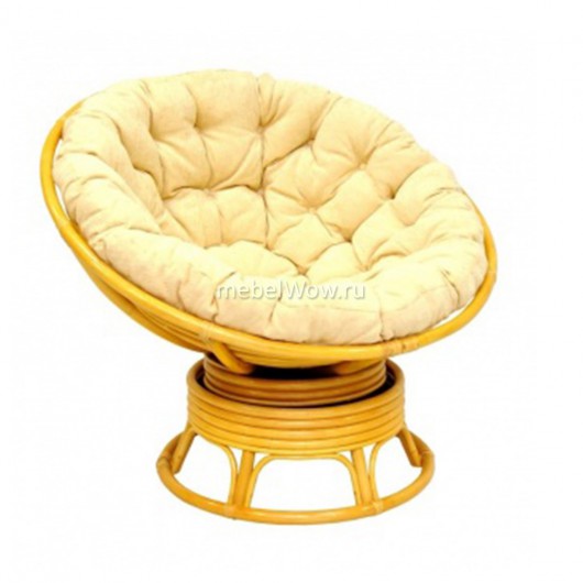 Кресло механическое Classic Rattan Papasan 23/01В М медовый