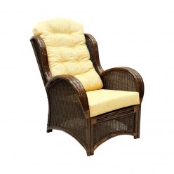 Кресло для отдыха Classic Rattan Wing 11/14 Б темно-коричневый