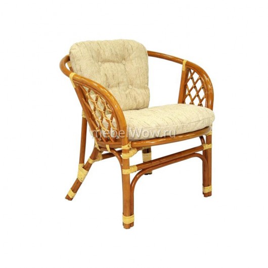 Кресло Classic Rattan Багама 03/10В К коньячный