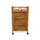 Комод с плетеными ящиками Classic Rattan 19/10 К коньячный