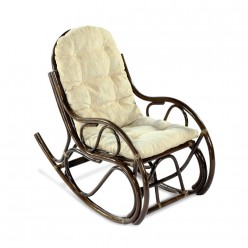 Кресло-качалка Classic Rattan 05/04 Б темно-коричневый