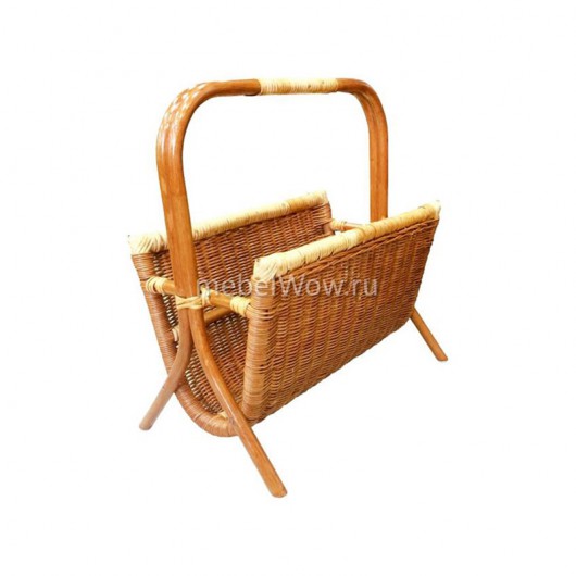 Газетница Classic Rattan Wicker 25/05 К коньячный