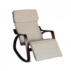 Кресло-качалка с механизмом GoodWood TXRC-02 Light brown темно-коричневый