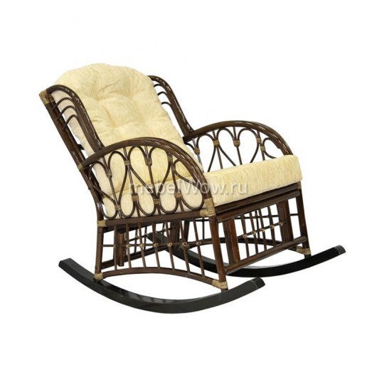Кресло-качалка Classic Rattan Comodo 05/19 Б темно-коричневый