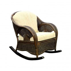 Кресло-качалка Classic Rattan Tickle 05/20 Б темно-коричневый