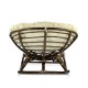 Кресло-качалка Classic Rattan Papasan 23/03 Б темно-коричневый