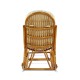 Кресло-качалка с подножкой Classic Rattan 05/17 К коньячный