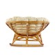 Кресло-качалка Classic Rattan Papasan 23/03 К коньячный