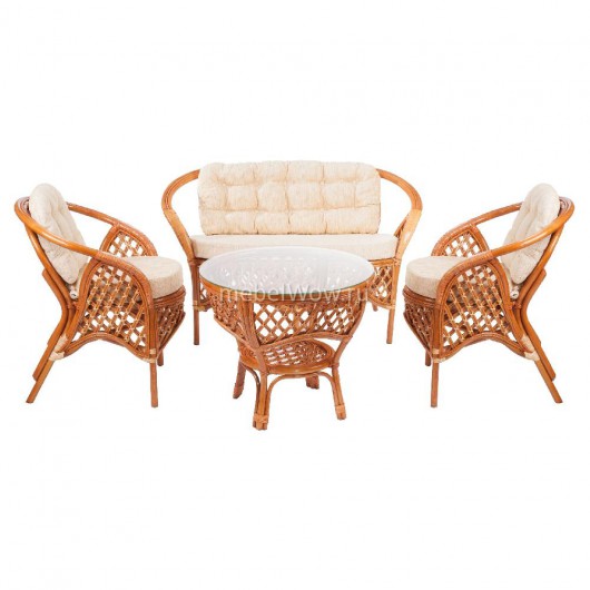 Комплект для отдыха Classic Rattan Melang 1305 К коньячный