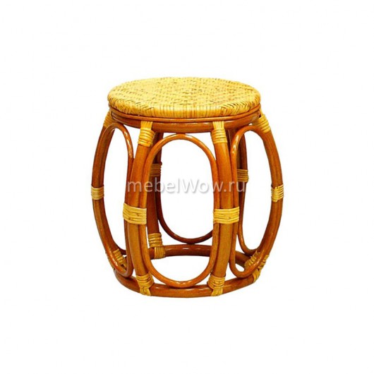 Табурет Classic Rattan 12/07 К коньячный