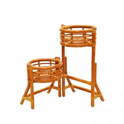 Подставка под цветы Classic Rattan 15/25 К коньячный