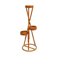 Подставка под цветы Classic Rattan 15/26 К коньячный