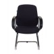Кресло посетителя Бюрократ CH-808-LOW-V/BLACK ткань черный