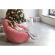 Кресло-мешок DreamBag XL микровельвет розовый