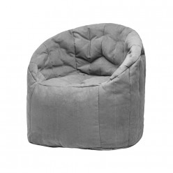 Кресло-мешок DreamBag Пенек велюр Австралия серый