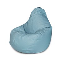 Кресло-мешок DreamBag XL экокожа голубой