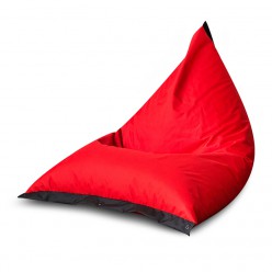 Кресло-мешок DreamBag Пирамида оксфорд красный/черный