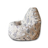 Кресло-мешок DreamBag XL жаккард Дорадо