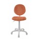 Кресло детское Бюрократ KD-W6/GIRAFFE ткань оранжевый Жираф