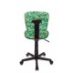Кресло детское Бюрократ CH-204NX/PENCIL-BL ткань зеленый Карандаши
