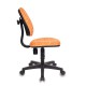 Кресло детское Бюрократ KD-4/GIRAFFE ткань оранжевый Жираф