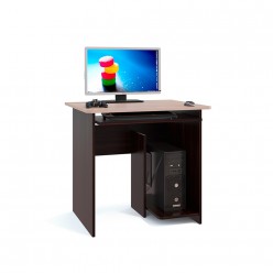 Компьютерный стол Сокол КСТ-21.1 венге/беленый дуб