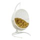 Кресло подвесное FlyingRattan LUNAR WHITE Y0068KD (W) белый