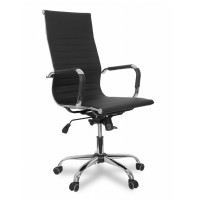 Кресло руководителя College CLG-620 LXH-A Black экокожа черный