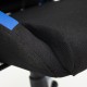 Кресло компьютерное TetChair iGEAR ткань черный/синий