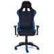 Кресло компьютерное TetChair iGEAR ткань черный/синий