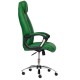 Кресло руководителя TetChair BOSS экокожа перфорированный зеленый