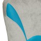 Кресло оператора TetChair OSTIN ткань серый/бирюзовый