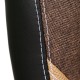 Кресло руководителя TetChair INTER экокожа/ткань черный/коричневый/бронзовый