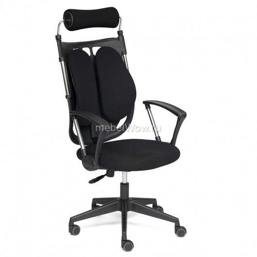 Кресло руководителя TetChair REX-2 ткань черный