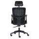 Кресло руководителя TetChair HIVE-5 ткань черный