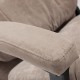 Кресло руководителя TetChair SOFTY хром ткань коричневый/смоки браун
