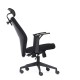 Кресло руководителя TetChair RINUS-6 ткань черный/серый