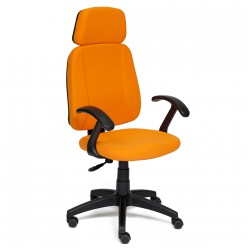 Кресло руководителя TetChair BESTA-1 ткань оранжевый