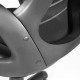 Кресло руководителя Norden Реноме пластик черный/ткань черная/полоска черно-серая