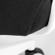 Кресло руководителя Norden IQ пластик белый/ткань черная