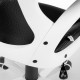 Кресло руководителя Norden Спринт пластик белый/сетка черная/ткань черная