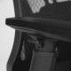 Кресло руководителя Norden Гарда сетка черная/ткань черная