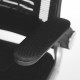 Кресло руководителя Norden Флекса сетка черная/ткань черная