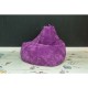 Кресло-мешок DreamBag XL микровельвет фиолетовый