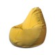 Кресло-мешок DreamBag XL микровельвет желтый