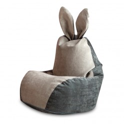 Кресло-мешок DreamBag Зайчик серый